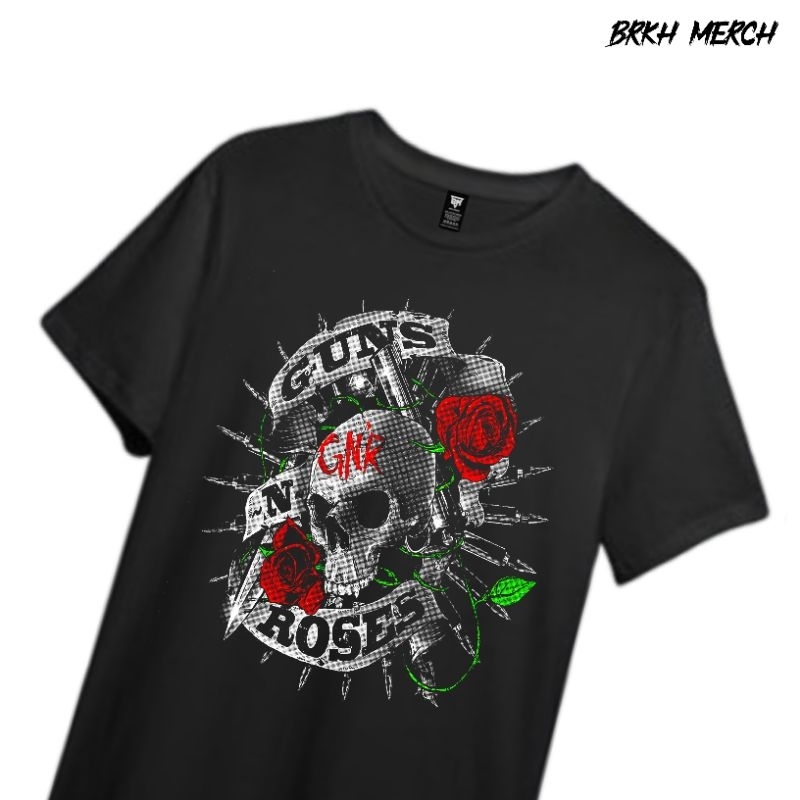 KAOS BAND GUNS N ROSES UNISEX PRIA WANITA