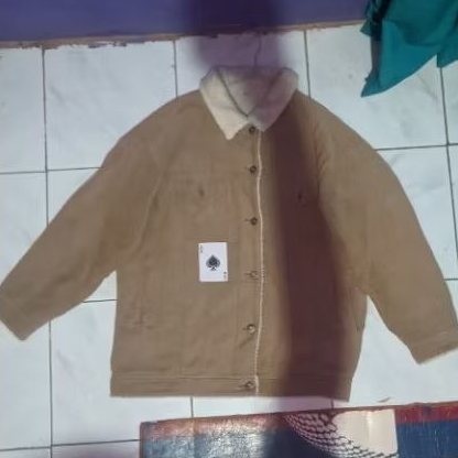 JAKET CORDUROY SHERPA