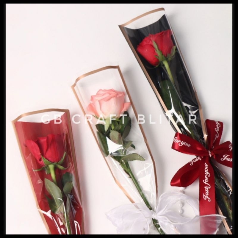 

(50pcs) Single Cellophane List Gold / Kertas Buket / Single Flower