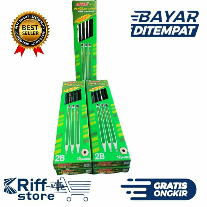 

Pensil Joyko 2B p88 HITAM