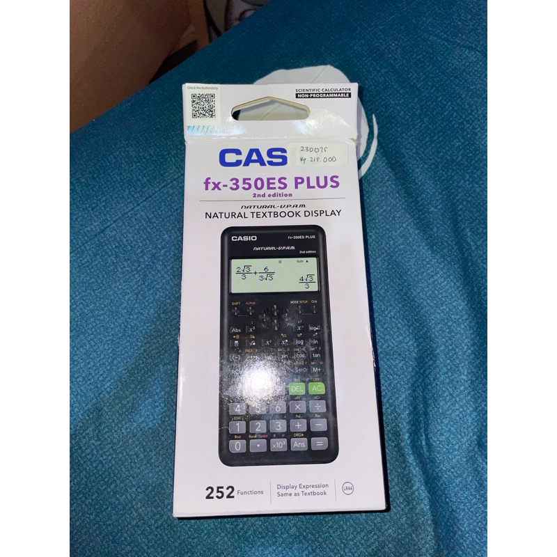 

Scientific Calculator | CASIO fx-350ES PLUS | 2nd edition
