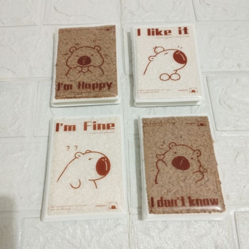 

notes bulu a7 capybara