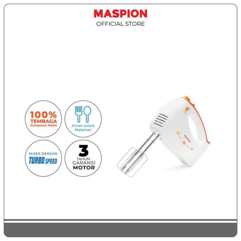 MASPION Hand Mixer MT-1150/Mixer maspion/Mixer genggam/Hand mixer