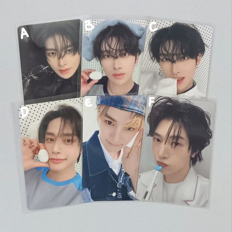 pc photocard zb1 ricky jiwoong matthew gyuvin prezent blue paradise bene ld lucky draw digipack appm