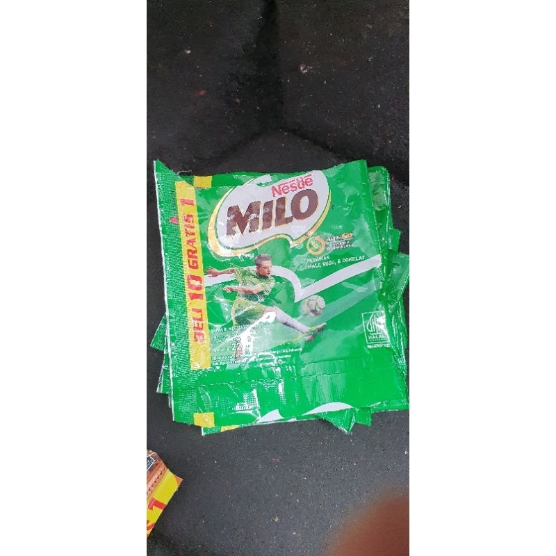 

bungkus bekas Milo siap pakai