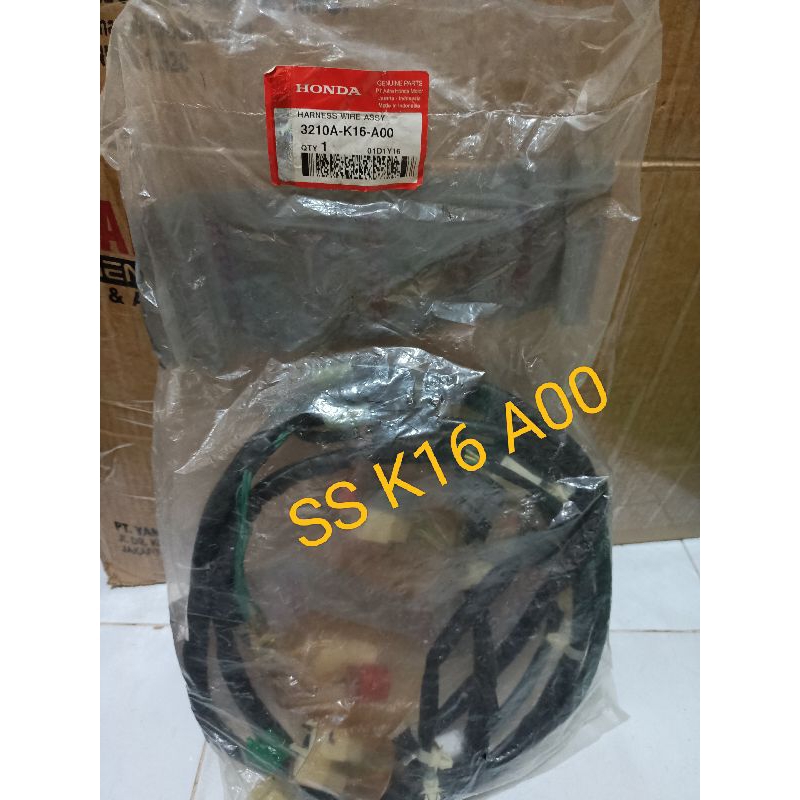 harness wire kabel body bodi set skopi scoopy fi keluaran ke 2 dua 2013 2014 ori 3210a k16 a00