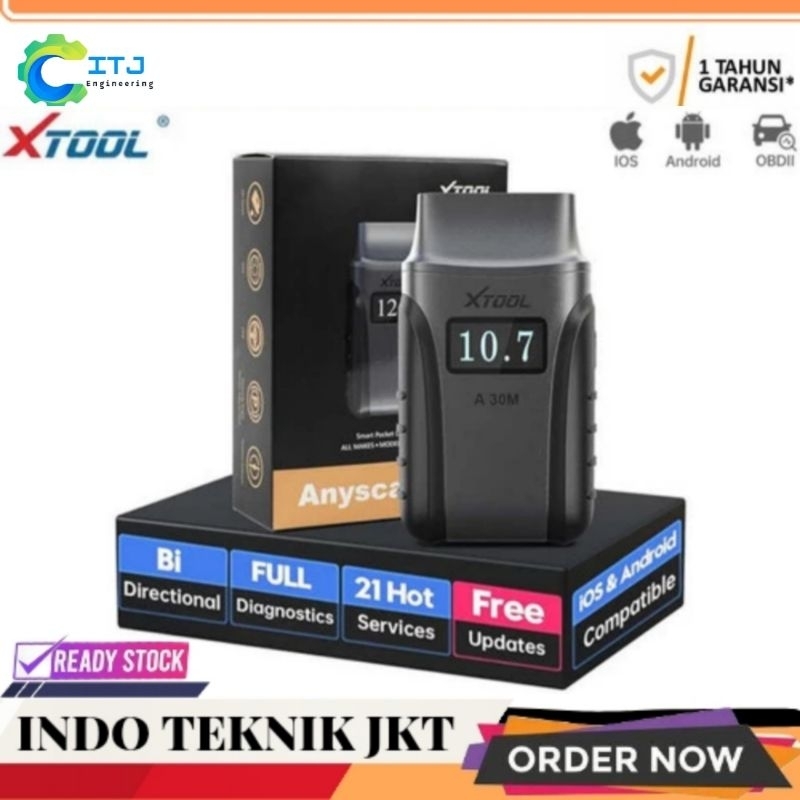 XTOOL Anyscan A30M Full System Diagnostic OBD2 Tools Work with IOS& Android
