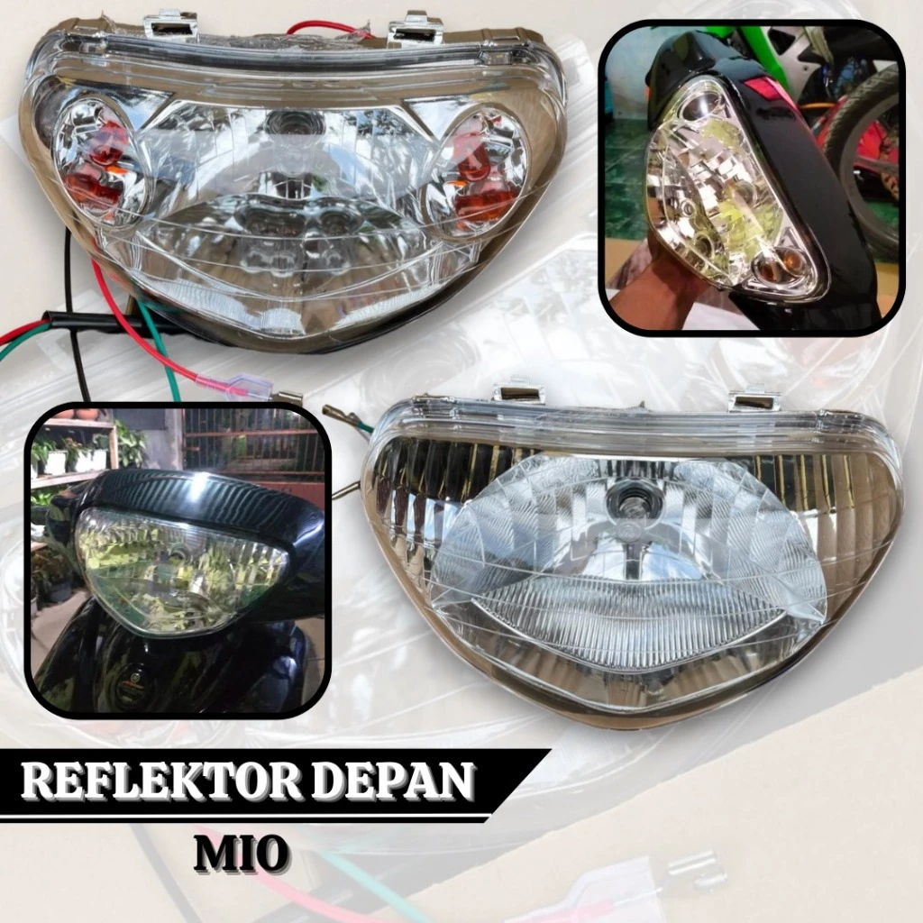 Reflektor Lampu Depan  Mio Sporty Plus Sen Reflektor Headlamp Yamaha Mio Sporty Sen