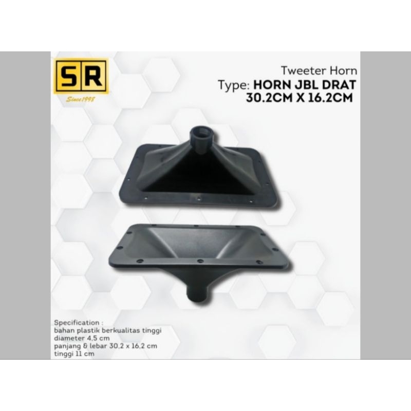 Corong Tweeter JBL Drat Size 30.2x16 Plastik Horn Twiter