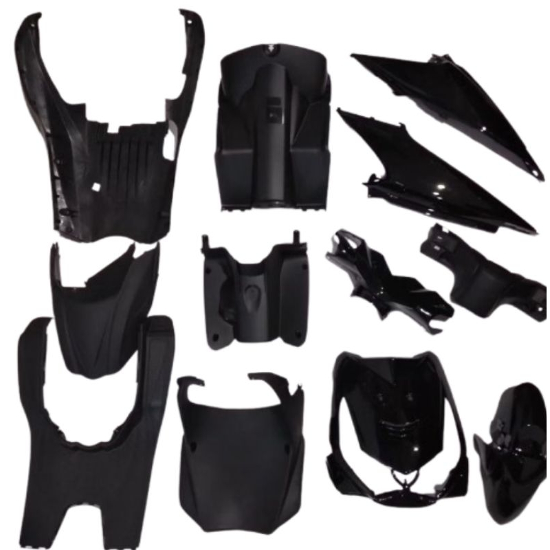 Full Body Beat Karbu 2008 2009 2010 2011 Hitam | complete set bodi kasar halus motor karburator hond