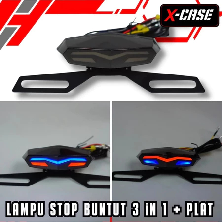 Original Lampu Stop Lampu Led Belakang + Plus Sein Sen 3in1 Lampu Stop Motor Sport Rx king Klx Cbr V