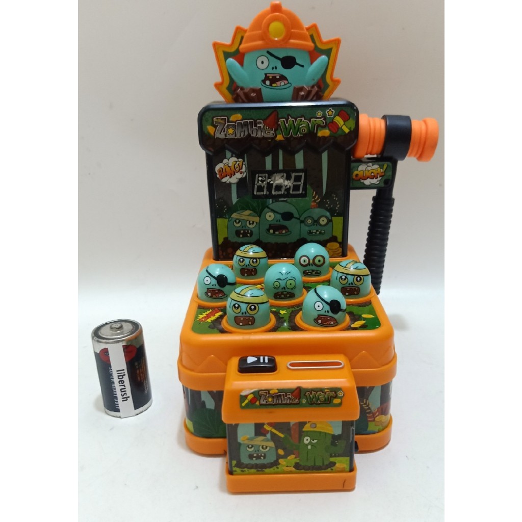 Zombie war  whack a  family game board brand liberty imports game