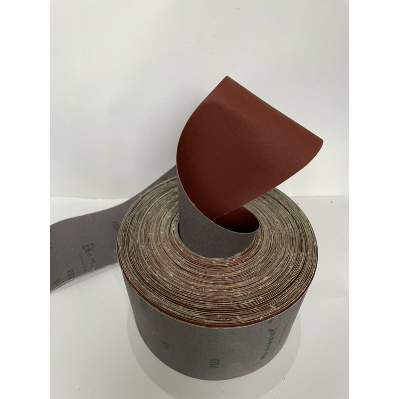 Amplas Roll Ekamant RKJFO Grit 320 – 10cm x 50m | Amplas Super Halus untuk Finishing Akhir Kayu, Cat