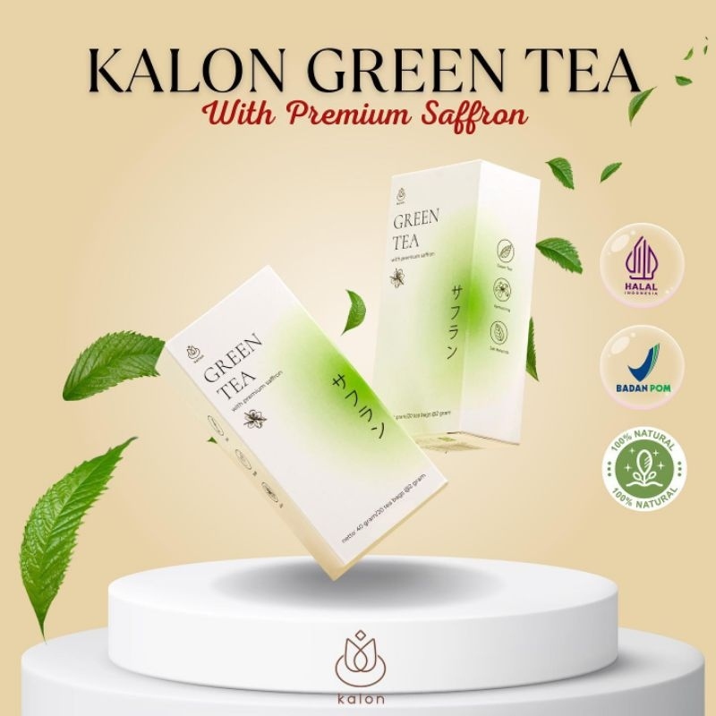 

Kalon teh hijau Premium Saffron Teh Herbal Pelangsing alami
