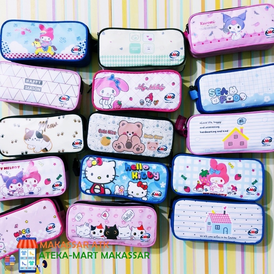 

[1PCS] AMG TEMPAT PENSIL 2 RESTLETING KARAKTER