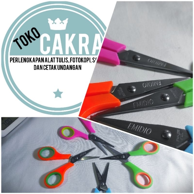

Gunting Scissors EMIDIO Tools Kantor / Sekolah