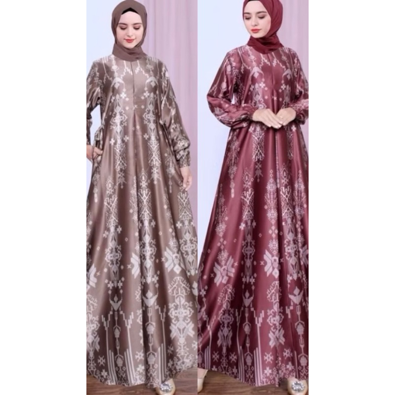 TERBARU // GAMIS SILK YESSIKA SERRIES // GAMIS SILK PREMIUM // GAMIS SILK TERBARU // GAMIS SILK JUMB