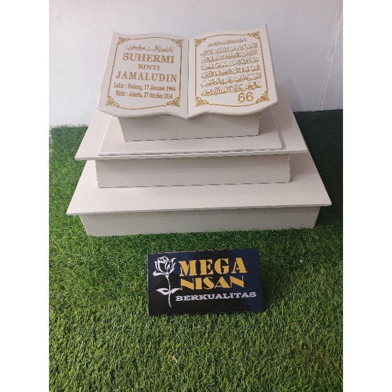 BATU NISAN SUPER BIG(60X40)/NISAN GRANIT TILE BERGARANSI/+PCKING KAYU