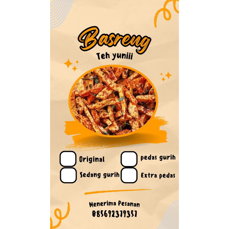 

Basreng teh yuni