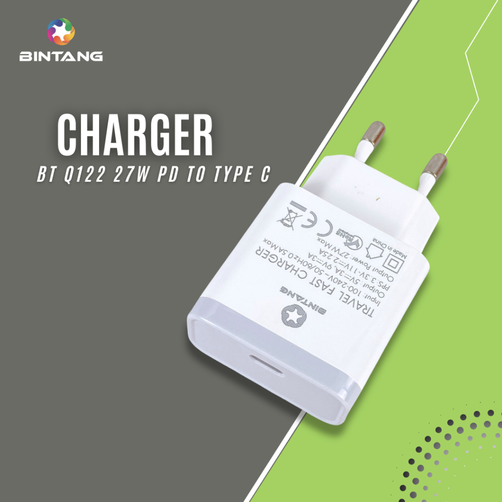 CHARGER BT Q122 27W PD TO TYPE-C
