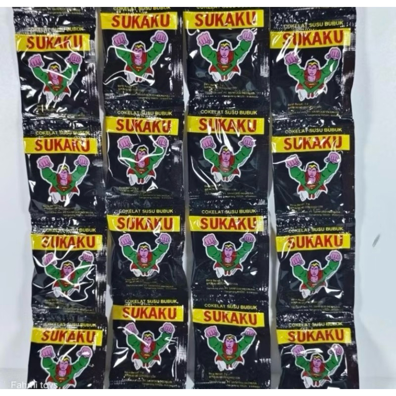 

100 pcs (10renceng) SUKAKU coklat susu bubuk