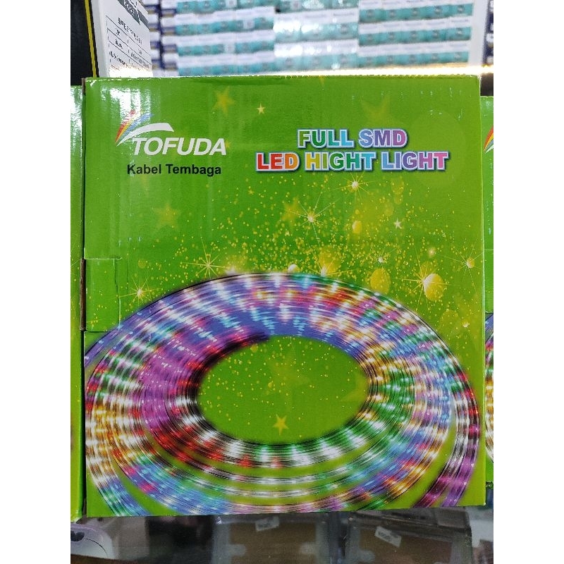 LAMPU LED STRIP TOFUDA Kabel Tembaga FULL SMD LED HIGHT LIGHT Panjang 6m / Lampu Selang Tofuda Tipe 