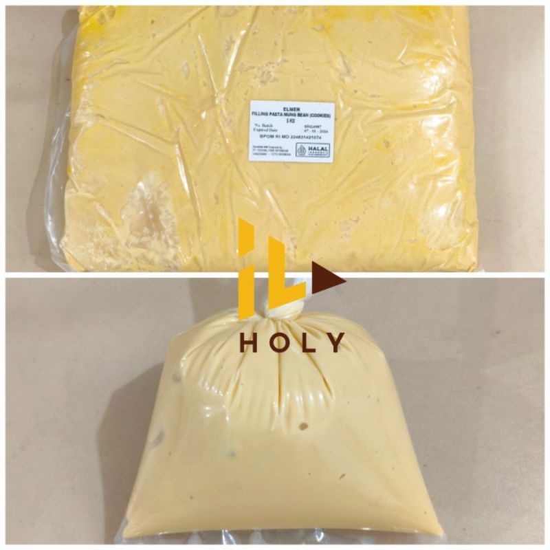 

Elmer Filling Pasta Mung Bean Kacang Hijau 250gr & 500gr REPACK