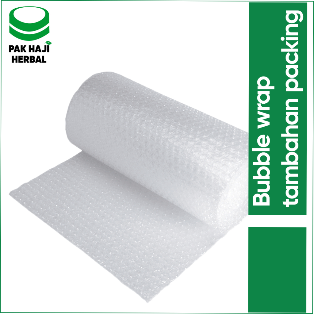

Bubble wrap tambahan packing untuk keamanan dalam pengiriman