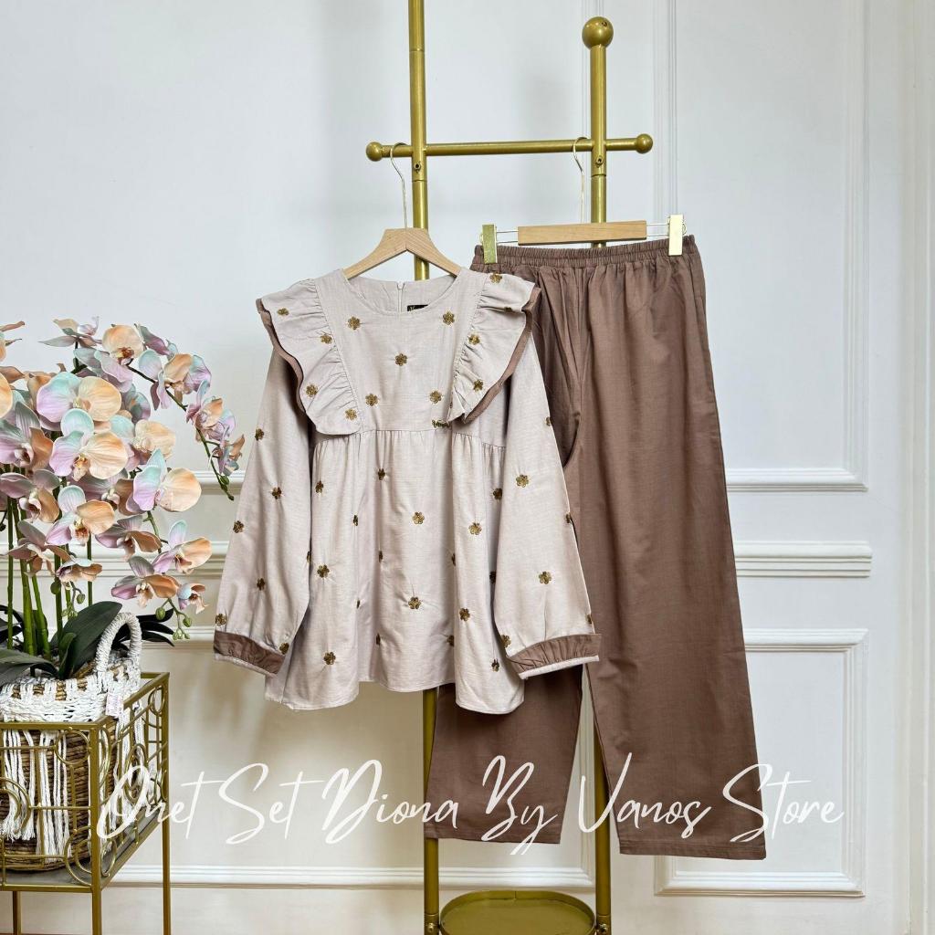 (PO) Setelan Wanita Diona Exclusive By Vanos Store