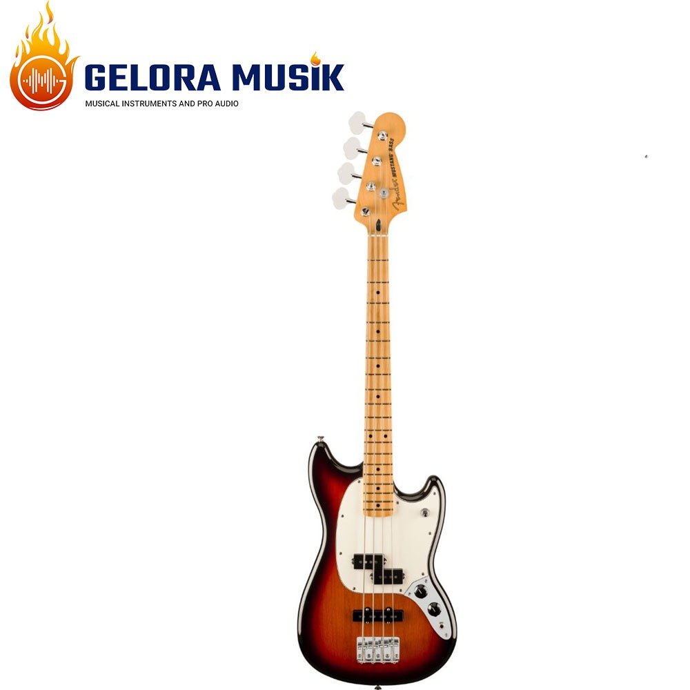 Gitar Bass Fender Player II Mustang Bass PJ, Maple FB, 3-Tone Sunburst