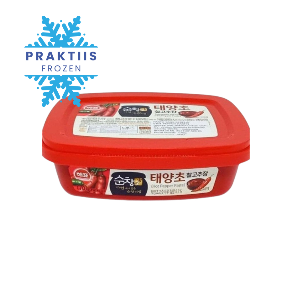 

SAJO GOCHUJANG HOT PAPER PASTE 170GR/SAMBAL PASTA KOREA PEDAS