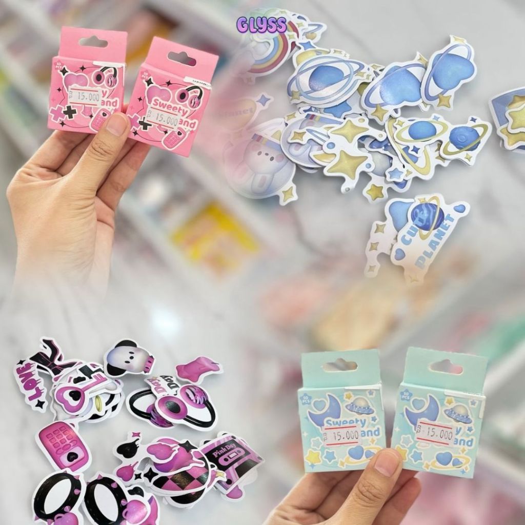 

GLYSS K-1438 Stiker Candy / stiker isi banyak