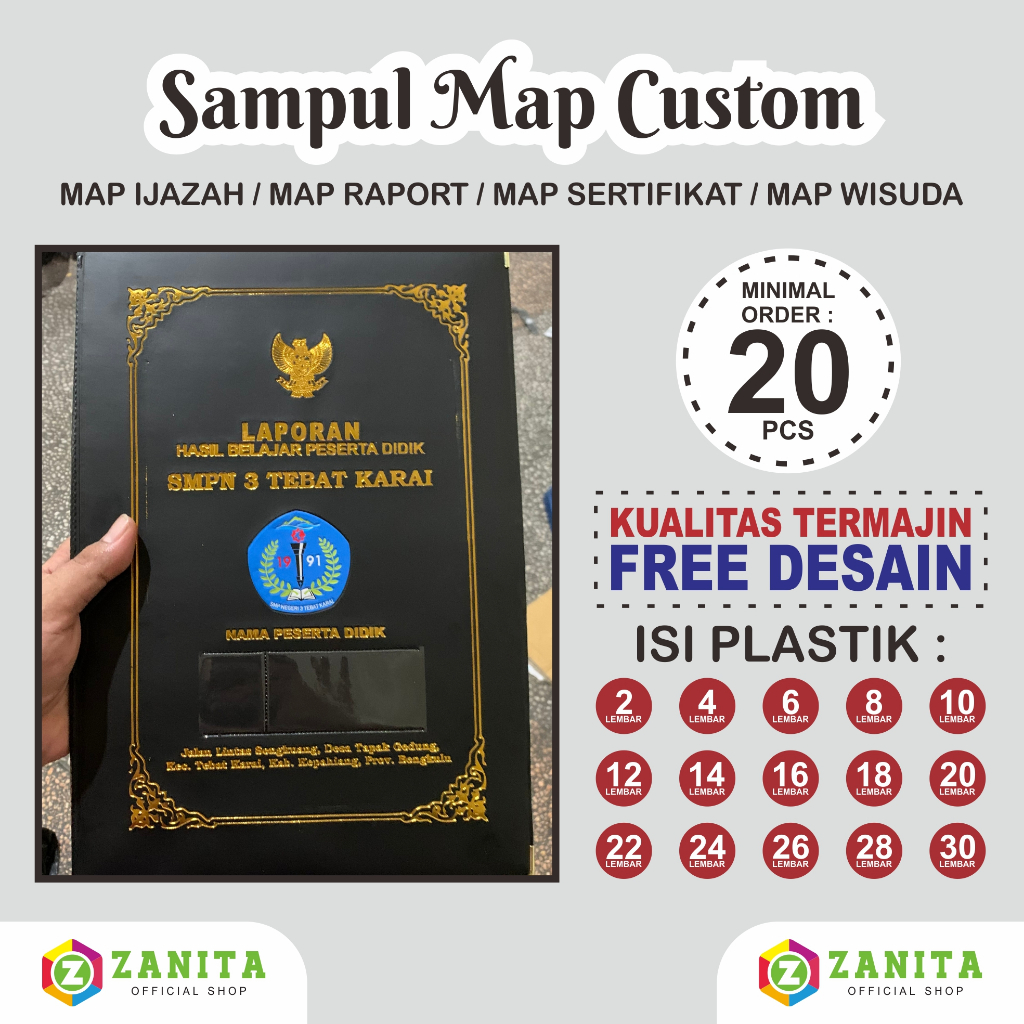 

MAP IJAZAH LOGO BERWARNA HOTPRINT PRESS K13 | MAP SERTIFIKAT MAP WISUDA