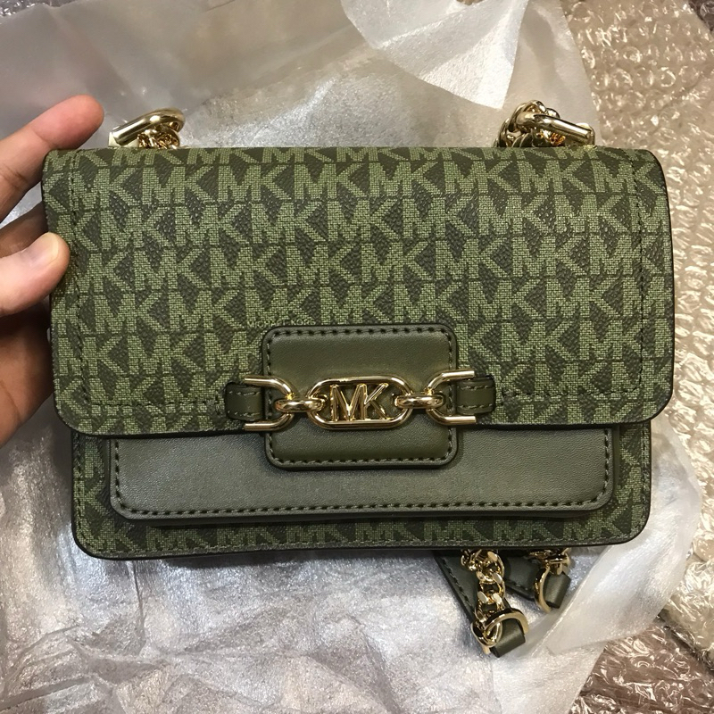 michael kors heather xs warna olive