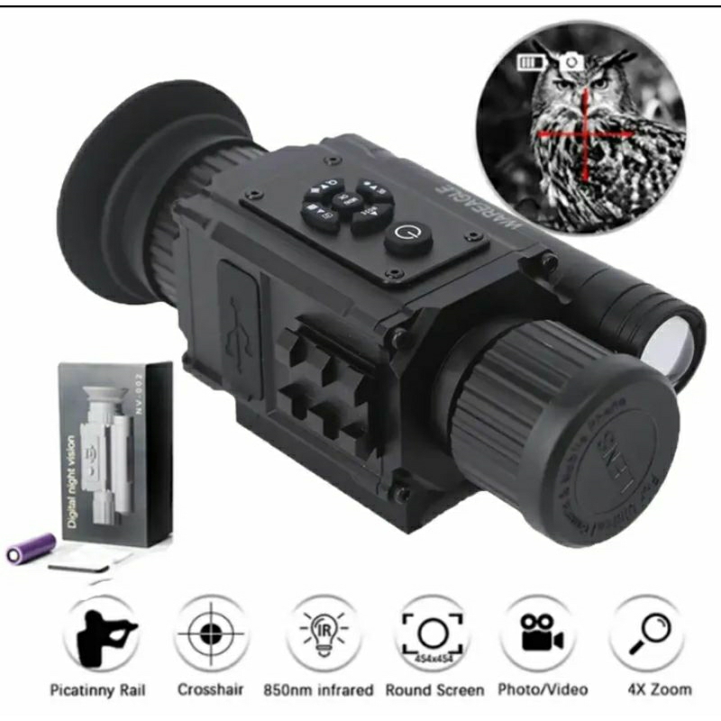 teropong NV02 night vision 1080p video camera infrared