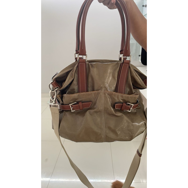Tas Tod’s Preloved Coated canvas