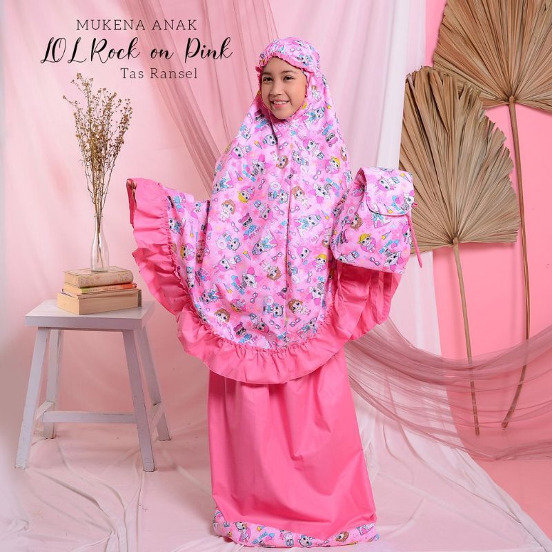 Mukena anak karakter LOL