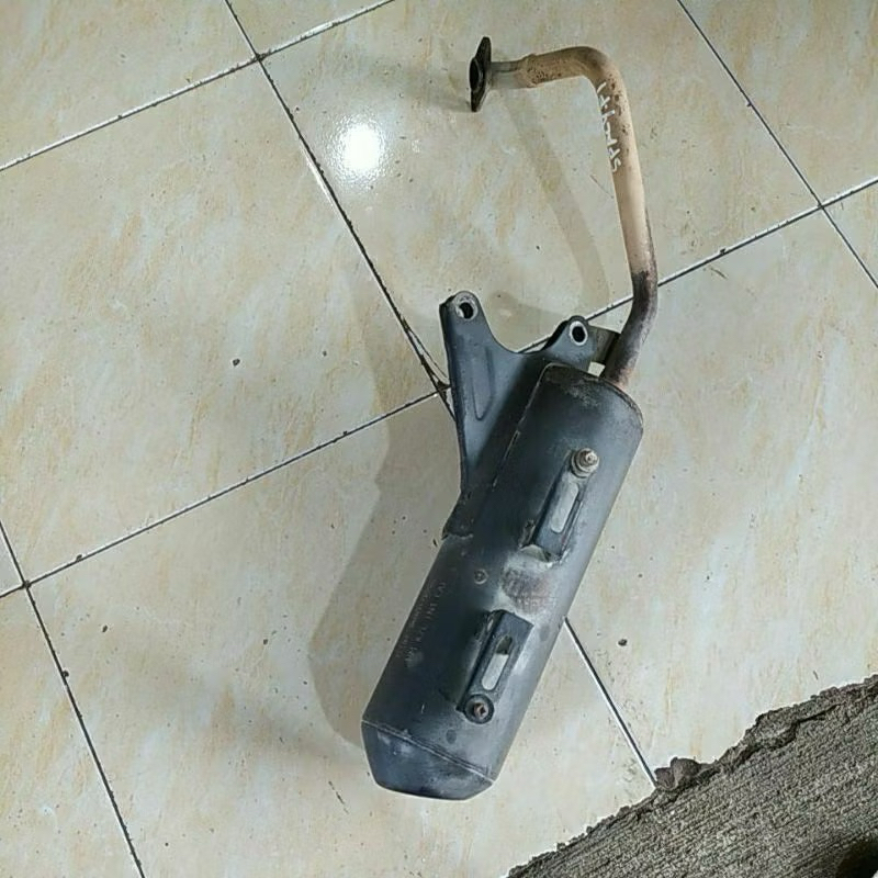 knalpot beat karbu fi spacy ORI lepasan utuh normal suara standar
