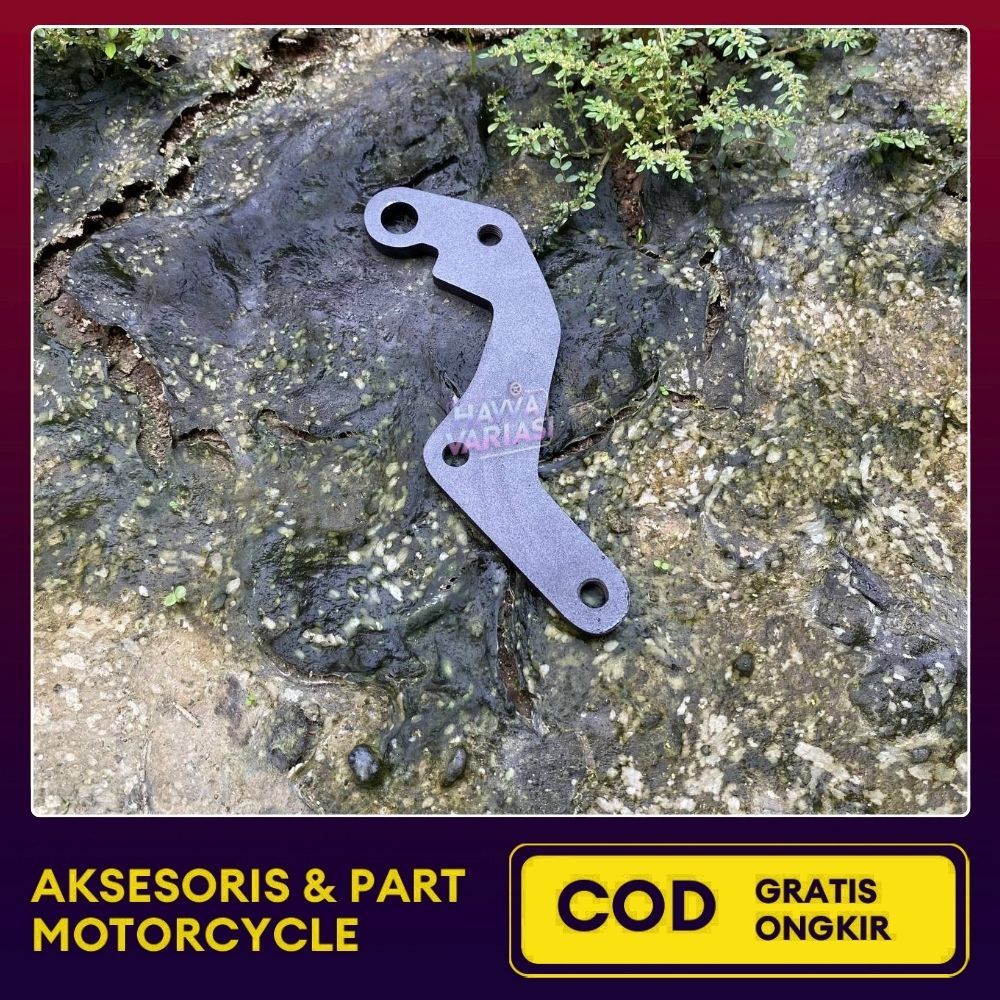 HAVVA Bracket Breket Kaliper Supra GTR 300mm Breket Dudukan Kaliper Standar Supra GTR 300 mm