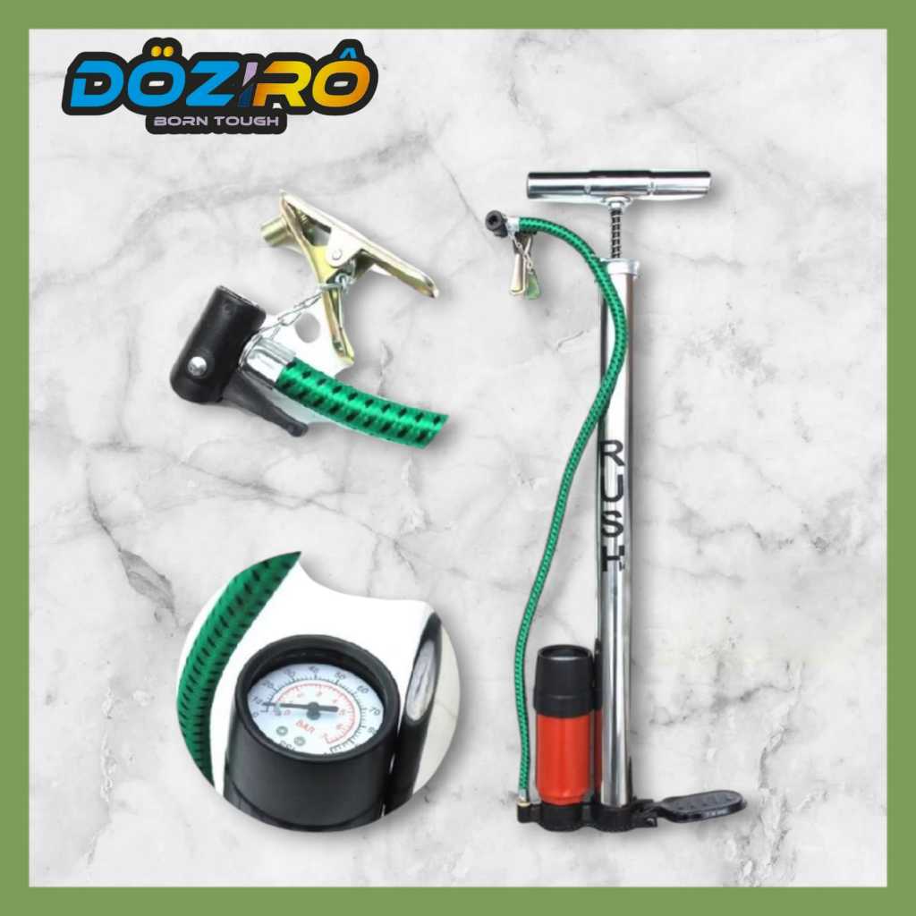 IOP POMPA ANGIN BAN SEPEDA / Motor Mobil Bola Balon /pompa angin manual - Manual pump - pompa angin