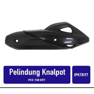 COVER KNALPOT HONDA PCX 150,HONDA PCX 160 ORIGINAL AHM