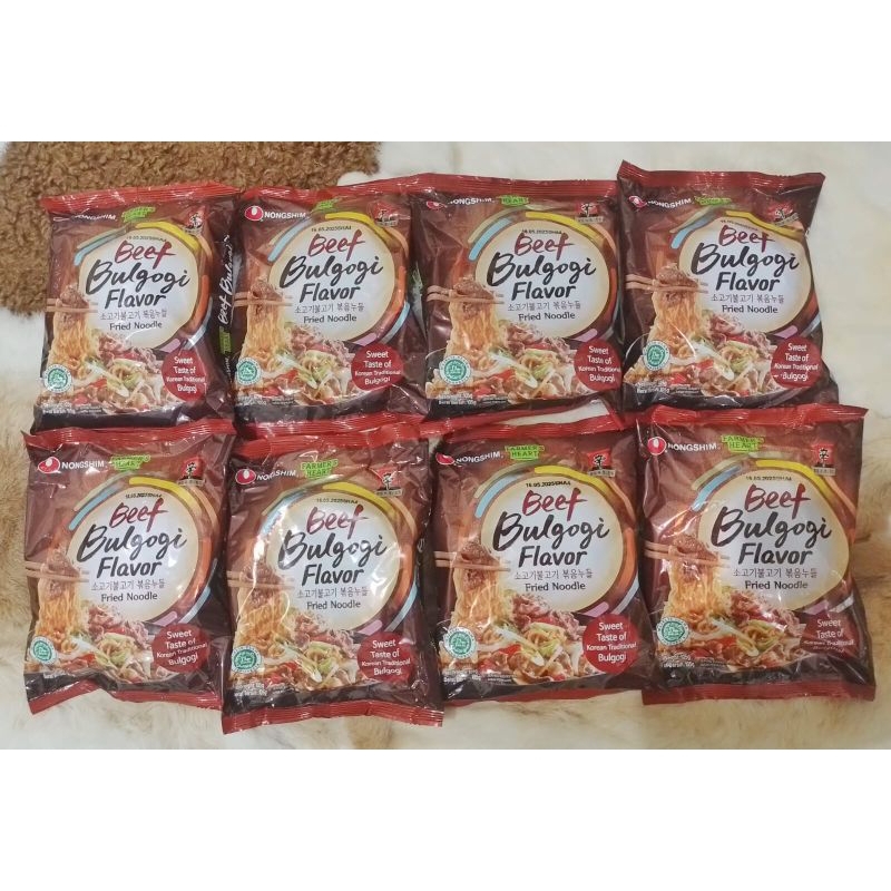 

SALE NONGSHIM BEEF BULGOGI FRIED NOODLE 105GRAM