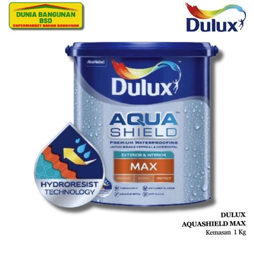 DULUX AQUASHIELD MAX Ukuran 1 KG / AQUASHIELD MAX 1 KALENG