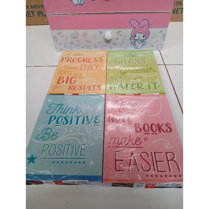 

Buku Tulis Big Boss Boxy 42 Lembar Per Pack 6 pcs