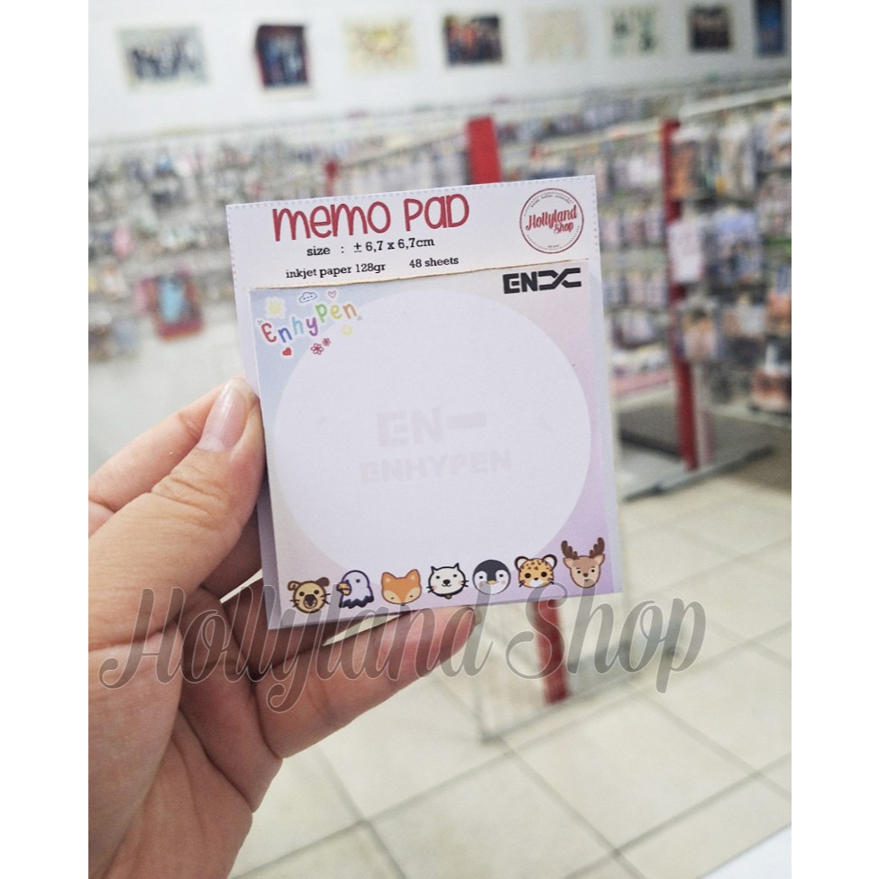 Memopad Notepad ENHYPEN en- KPOP