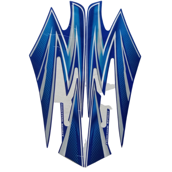 Stiker Striping Yamaha RX KING 2003 Biru - List Stiker Standar Rx King 2003 Biru
