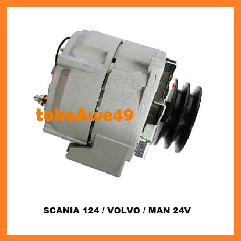 DINAMO AMPERE ALTERNATOR BOSCH SCANIA 124 VOLVO TAHUN 1995-2002 MAN MERCY OH