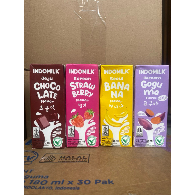 

Indomilk Susu UHT 180ml - Sensasi ala Korea Promo