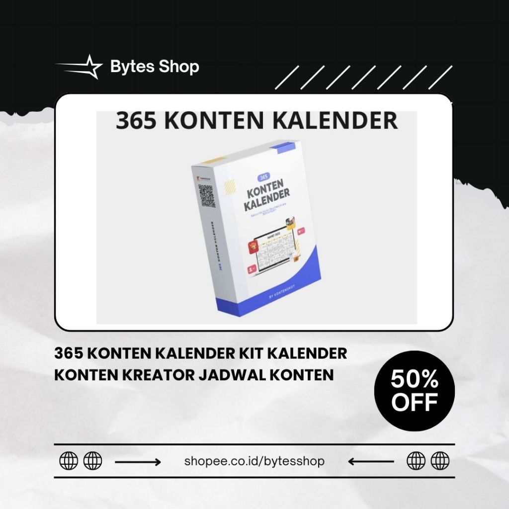 365 KONTEN KALENDER KIT KALENDER KONTEN KREATOR JADWAL KONTEN