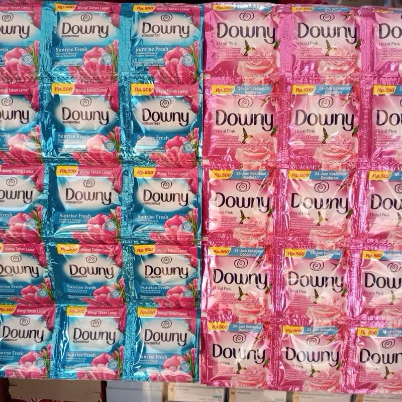 PEWANGI DOWNY RENTENG/RENTENG ISI 12 500an/PEWANGI PAKAIAN DOWNY SACHET[LM]